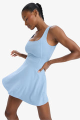 DeFactoFit Standard Fit With Leggings Tennis Dress