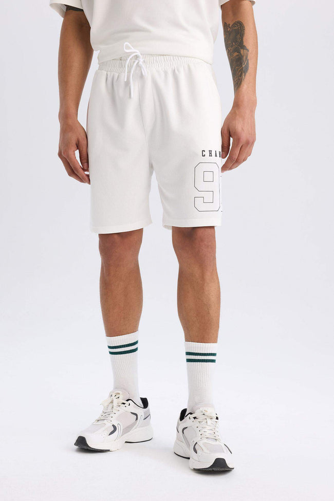 DeFactoFit Standard Fit Sports Shorts Hover Image