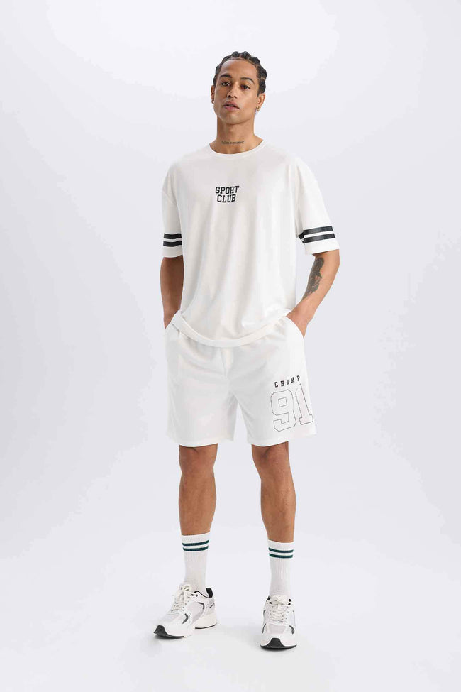 DeFactoFit Standard Fit Sports Shorts Main Image