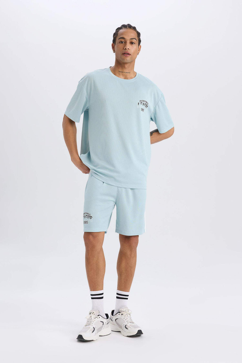 DeFactoFit Standard Fit Sports Tulle Shorts