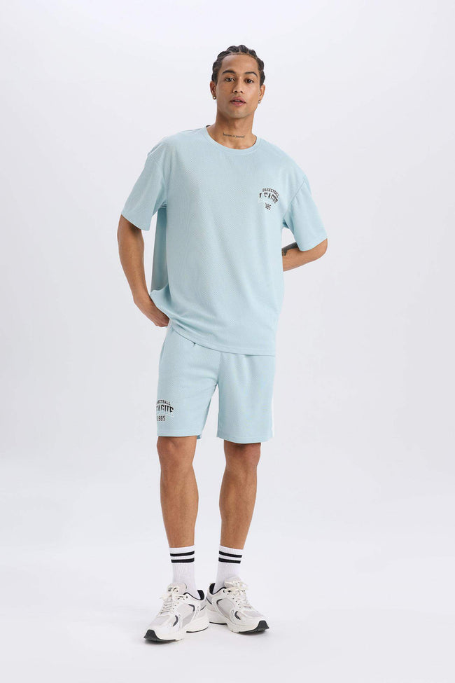 DeFactoFit Standard Fit Sports Tulle Shorts Main Image