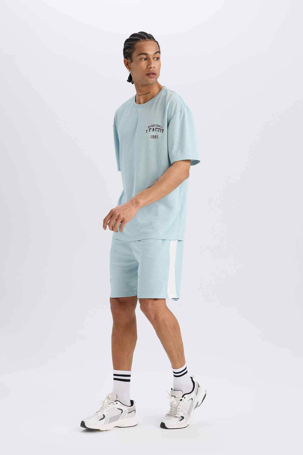 DeFactoFit Standard Fit Sports Tulle Shorts