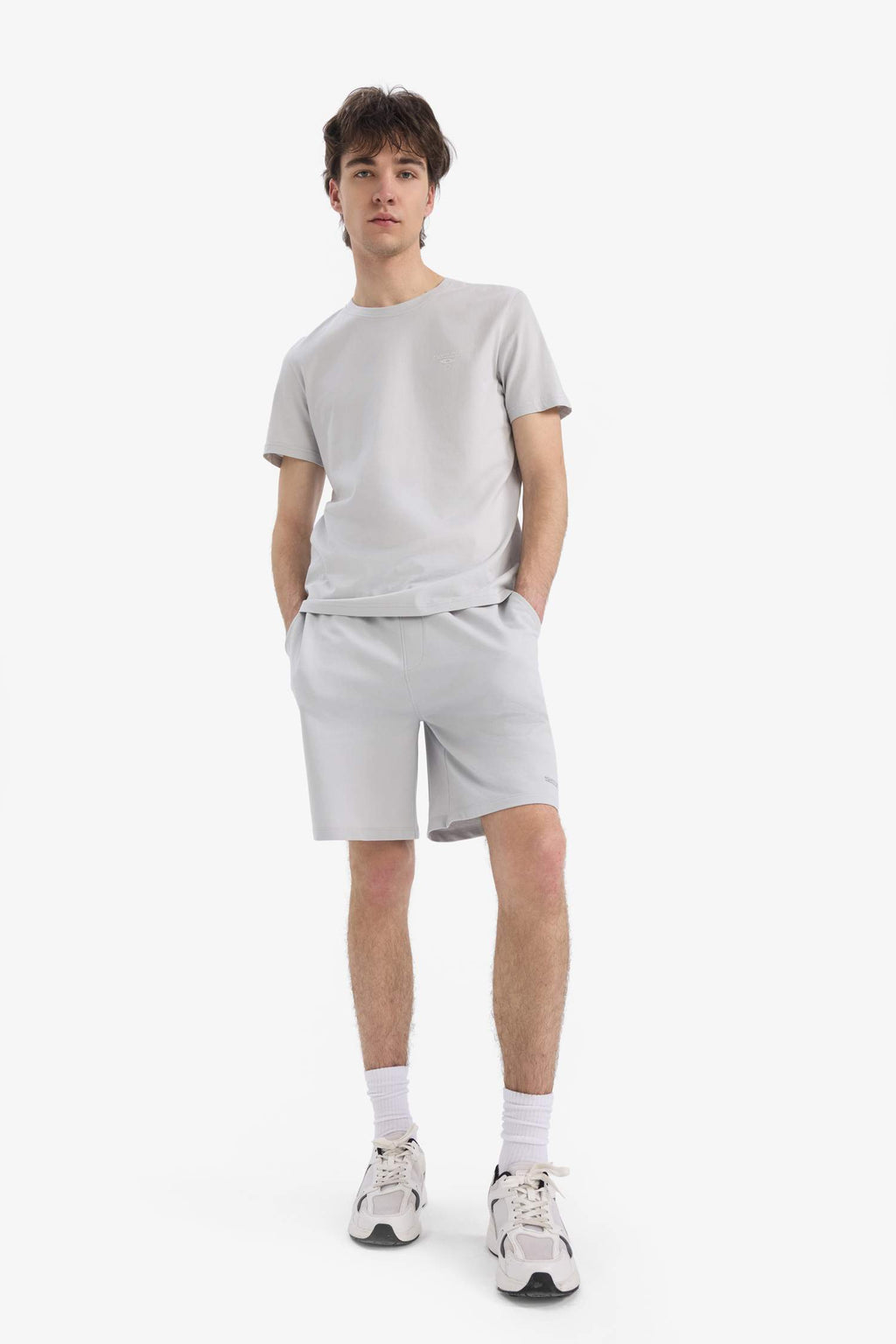 Cotton Slim Fit Crew Neck Printed Short Sleeve T-Shirt