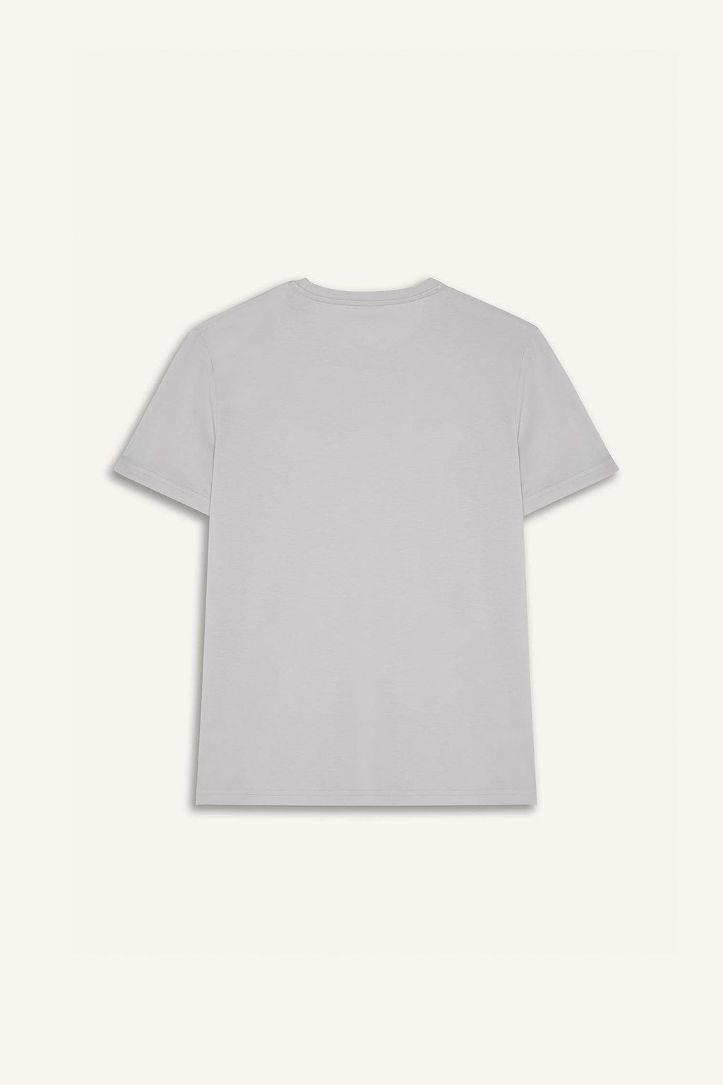 Cotton Slim Fit Crew Neck Printed Short Sleeve T-Shirt