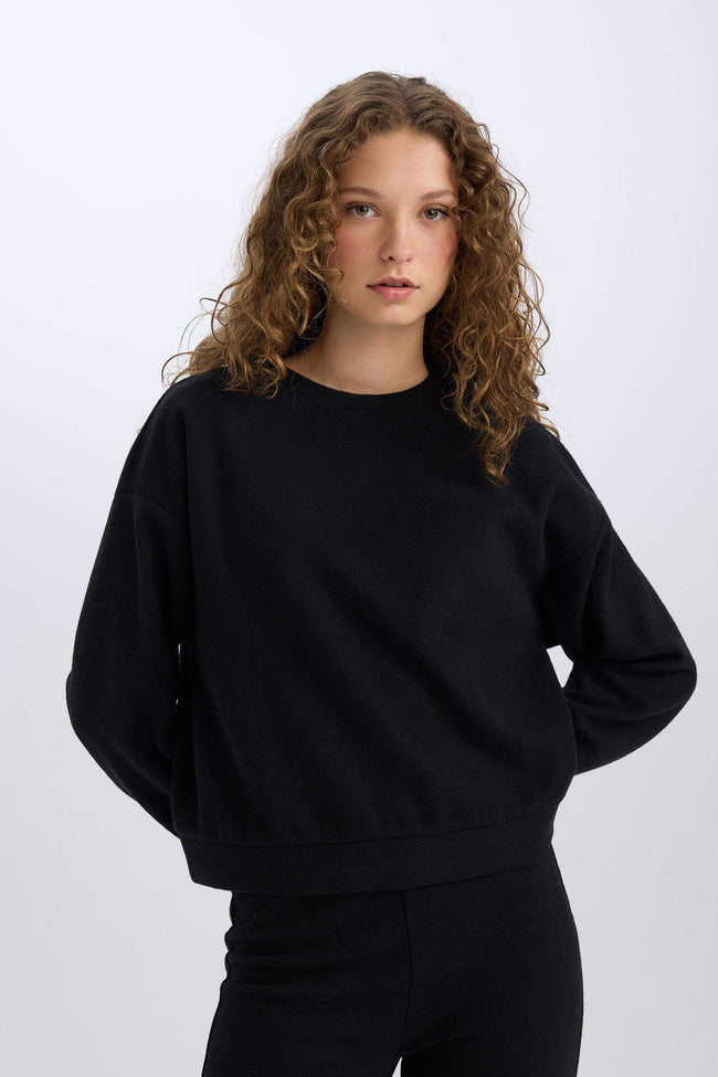 2pcs Set Basic Flat Bike Collar Top Flexible Long Bottom Main Image