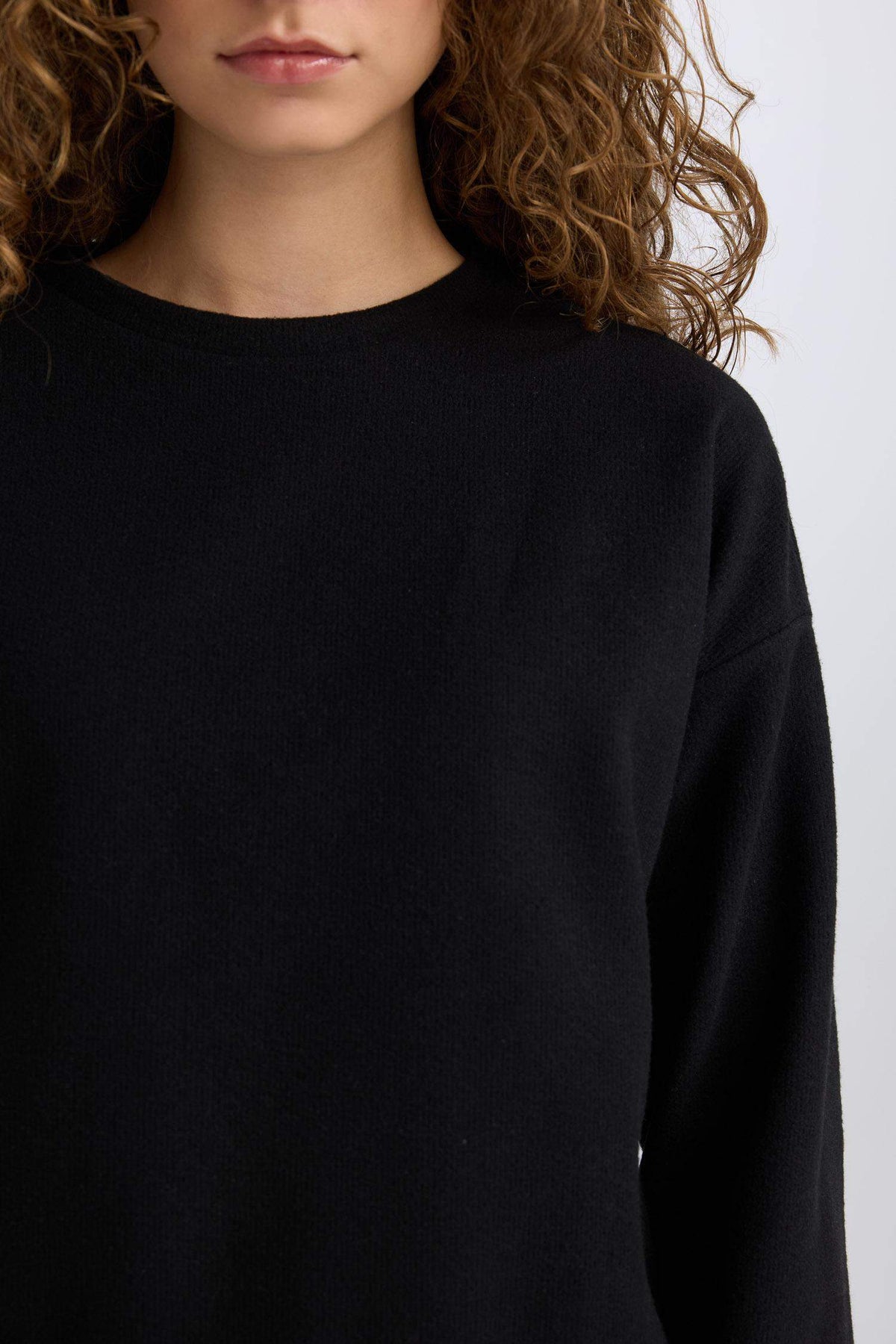 2pcs Set Basic Flat Bike Collar Top Flexible Long Bottom