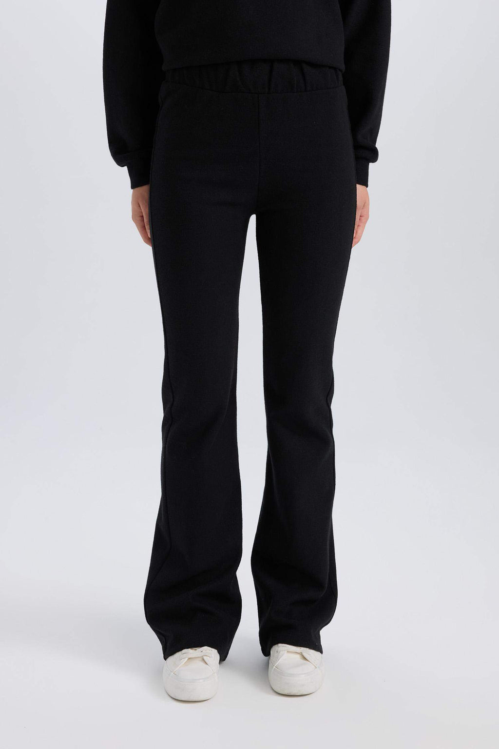 2pcs Set Basic Flat Bike Collar Top Flexible Long Bottom