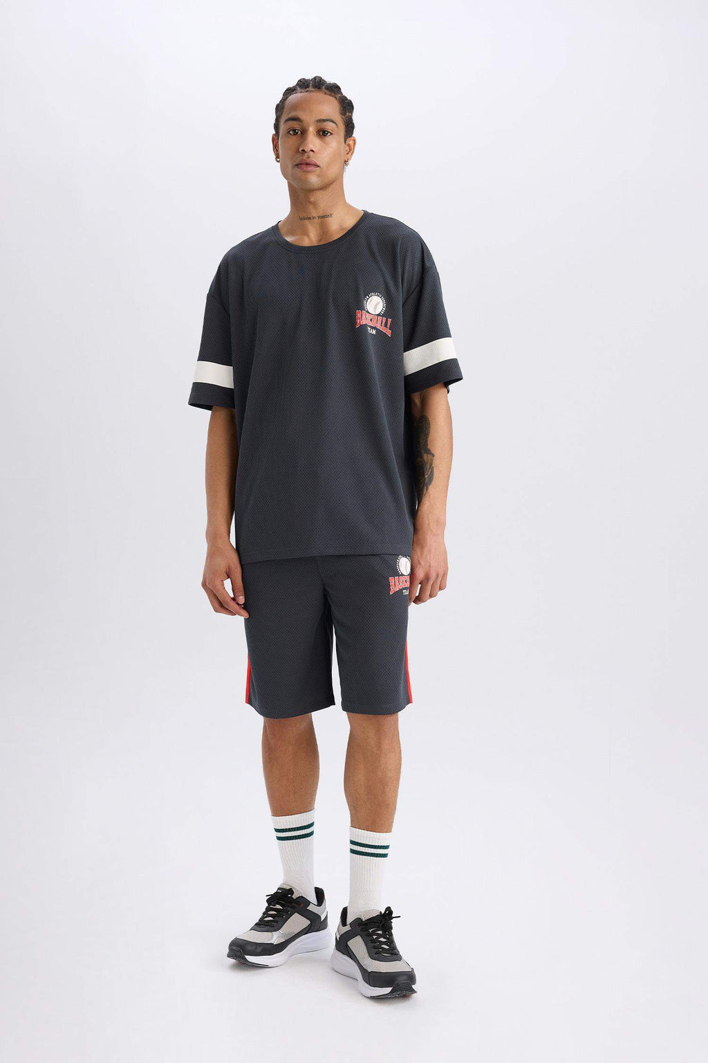 DeFactoFit Standard Fit Sports Tulle Shorts