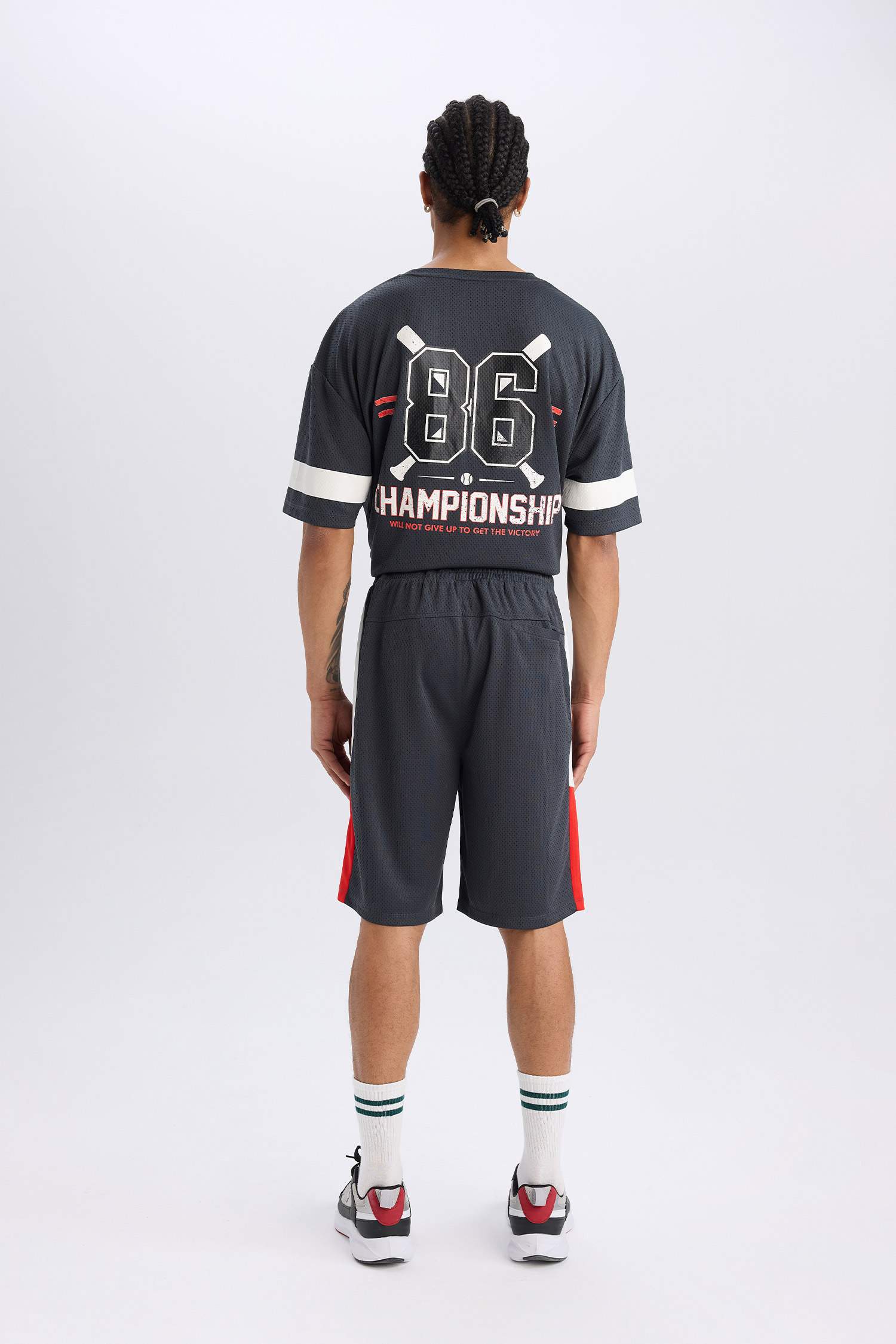 DeFactoFit Standard Fit Sports Tulle Shorts