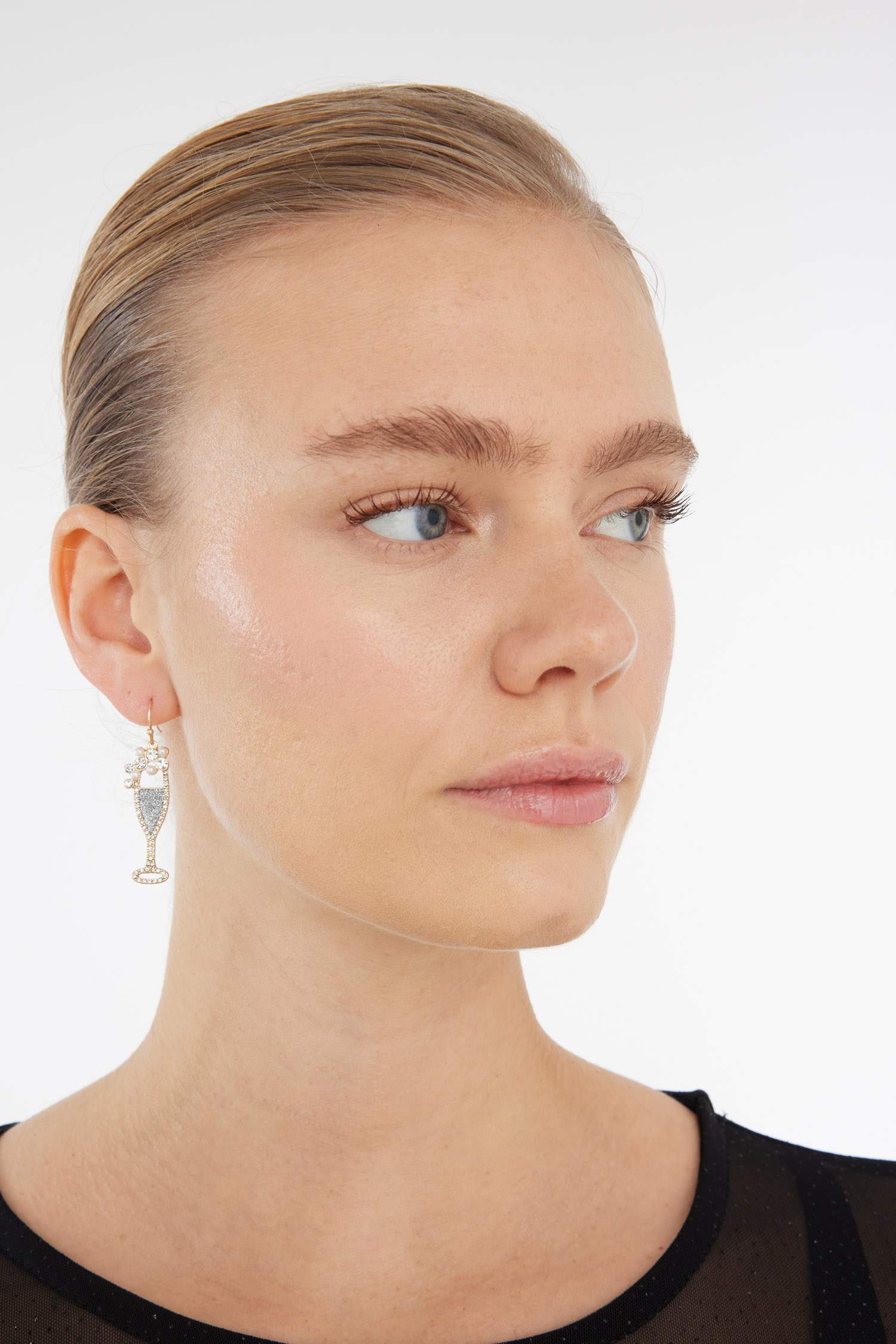 Women New Year's Themed 2-Piece Earrings