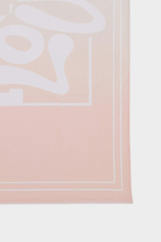 Girl Patterned Beach Towel Main Image