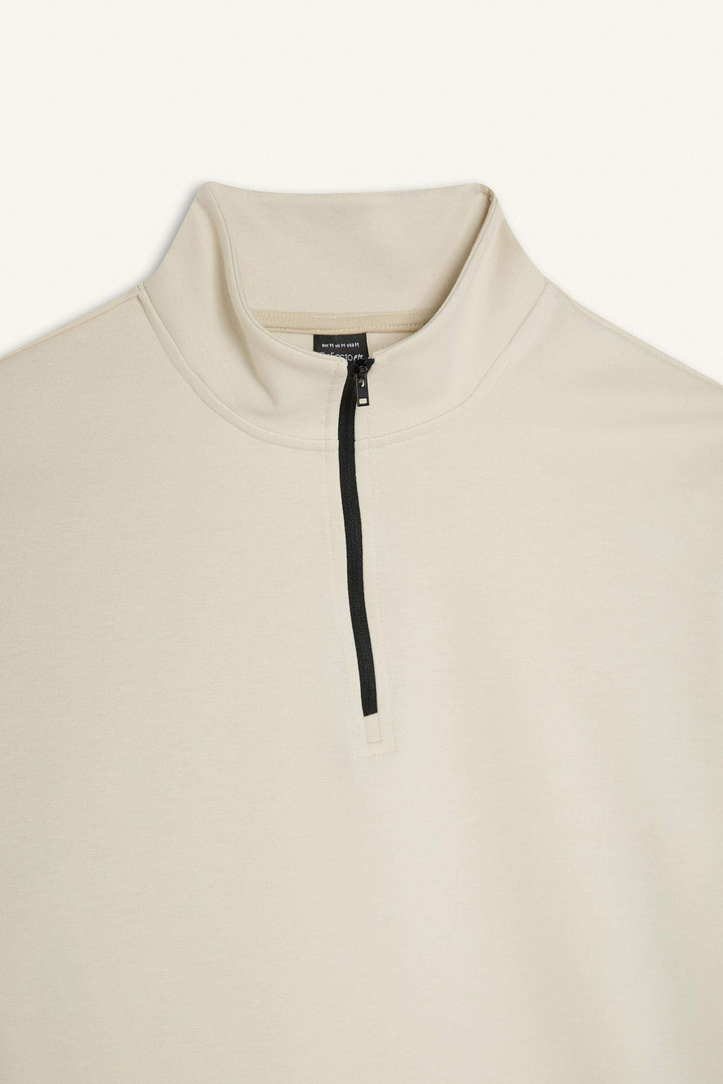 DeFactoFit Standard Fit Zippered Sports Scuba Fabric T-Shirt