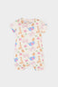 Baby Girl Newborn Animal Patterned Cotton Jumpsuit