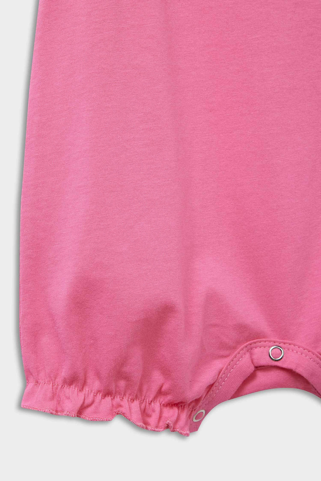 Baby Girl Newborn Unicorn Printed Combed Cotton 2-Piece Short Sleeve Jumpsuit