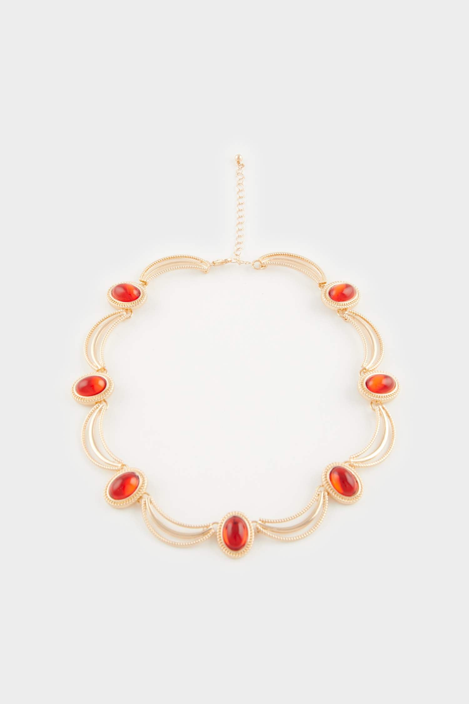 Women's Red Stone Necklace