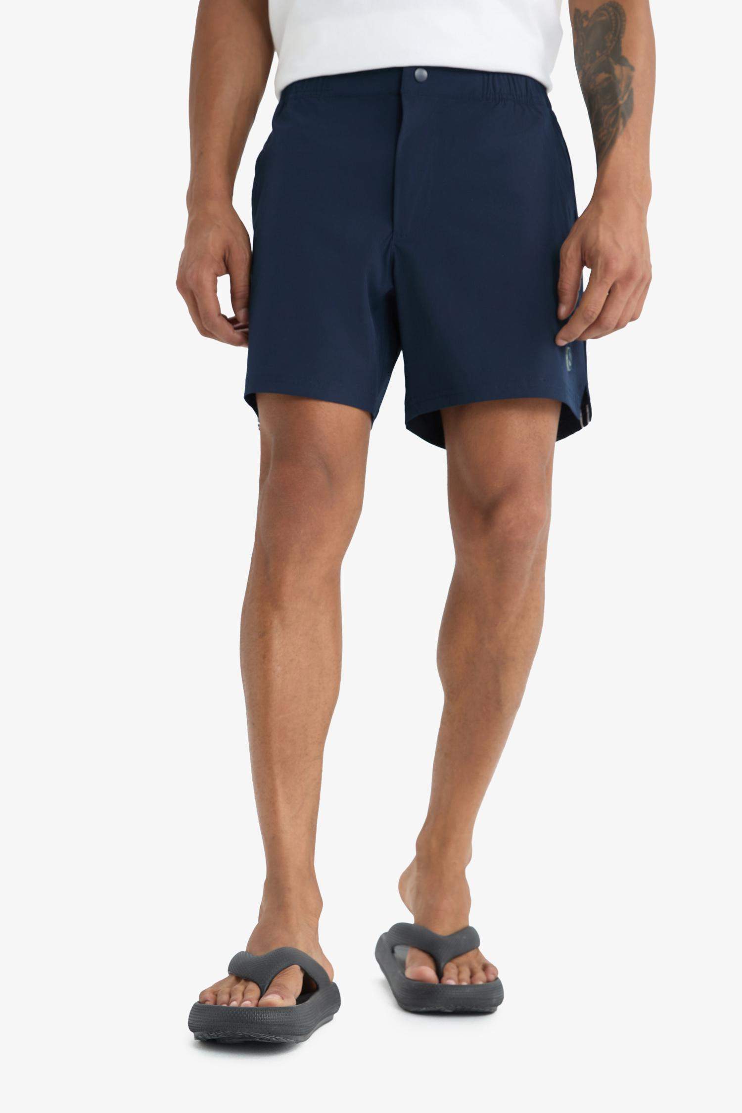 DeFactoFit Flexible Textured Short Length Swim Shorts
