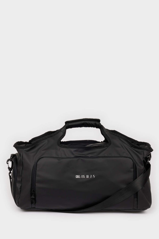 Faux Leather Sports And Travel Bag Hover Image