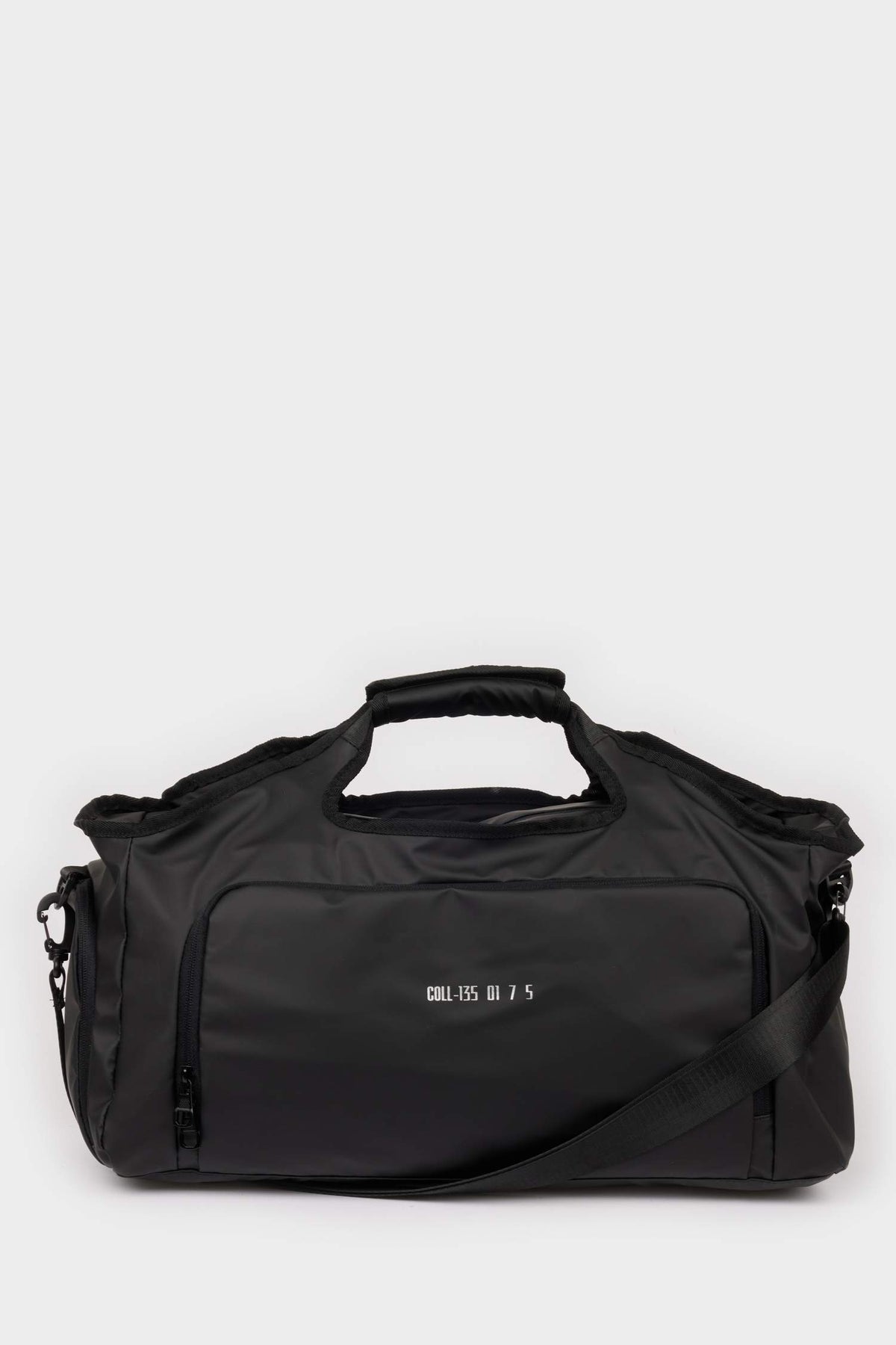 Faux Leather Sports And Travel Bag