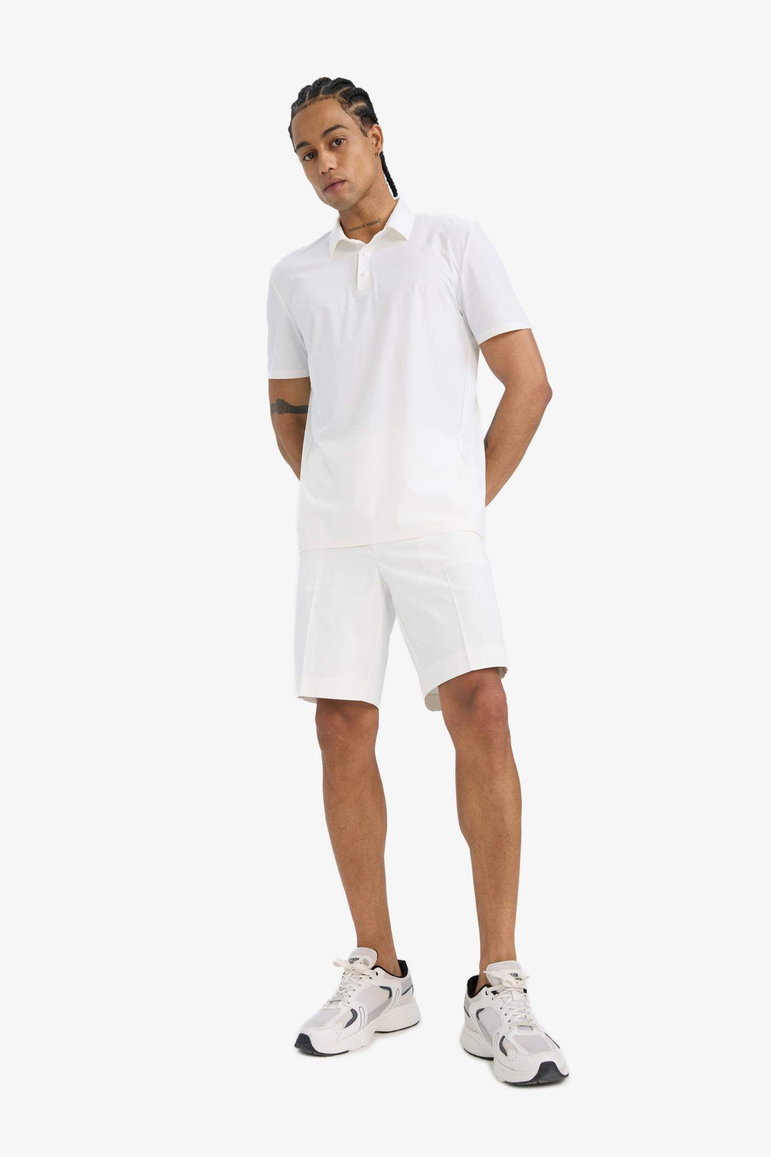 DeFactoFit Standard Fit Sports Short Leg Woven Shorts