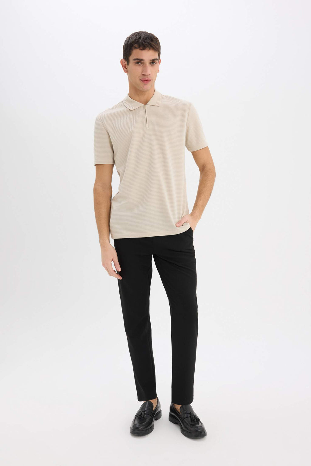 Regular Fit Short Sleeve Polo Shirt