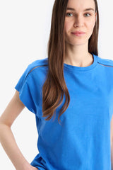 Traditional Crew Neck Cotton Short Sleeve T-Shirt