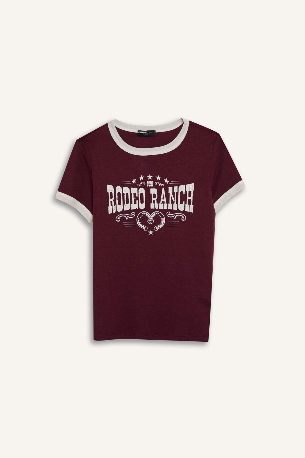 Coool Regular Fit Cycling Collar Printed Ribana Short Sleeve T-shirt