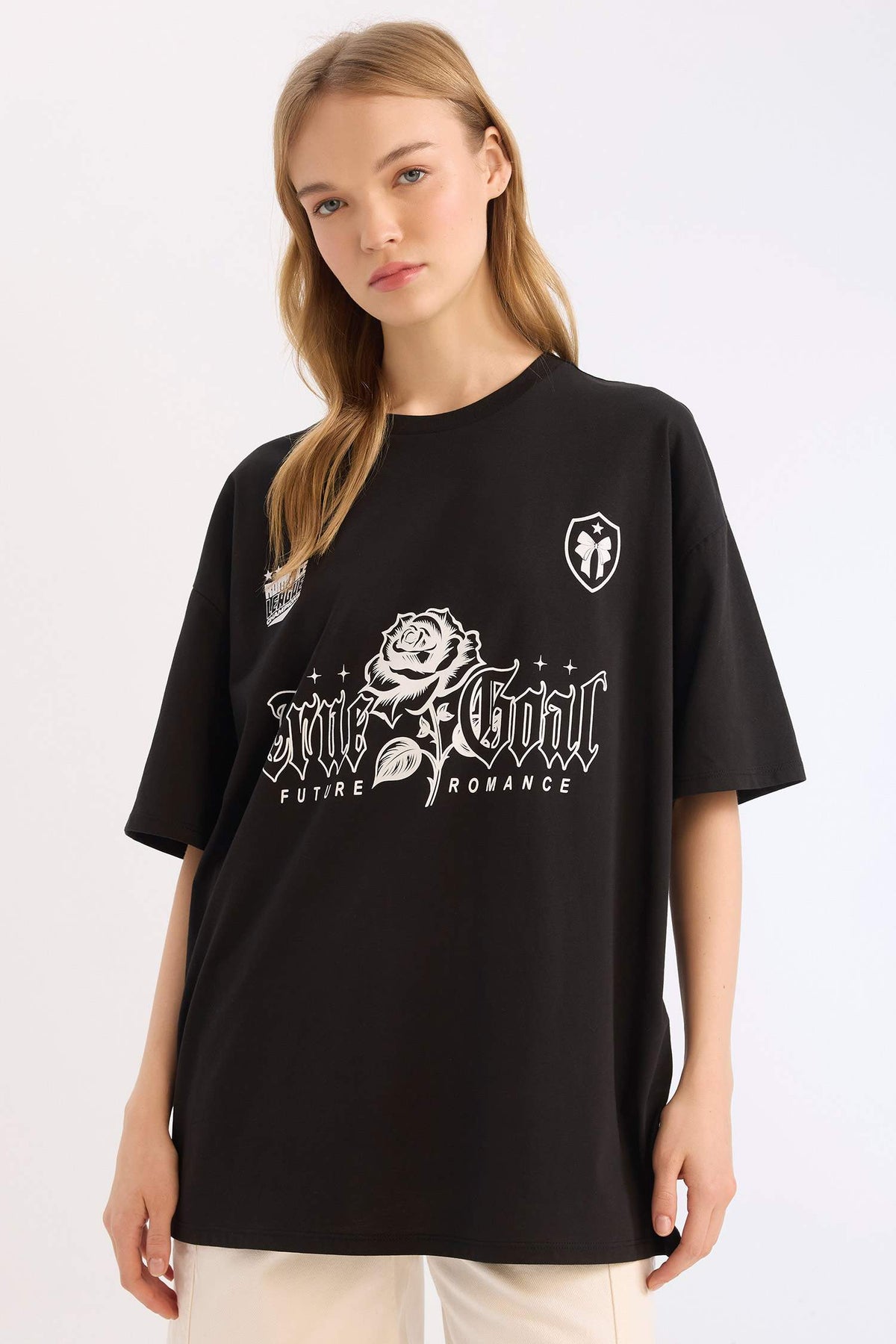 Oversize Fit Short Sleeve T-Shirt