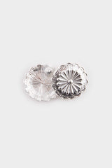 Women's 2-Piece Silver Earrings