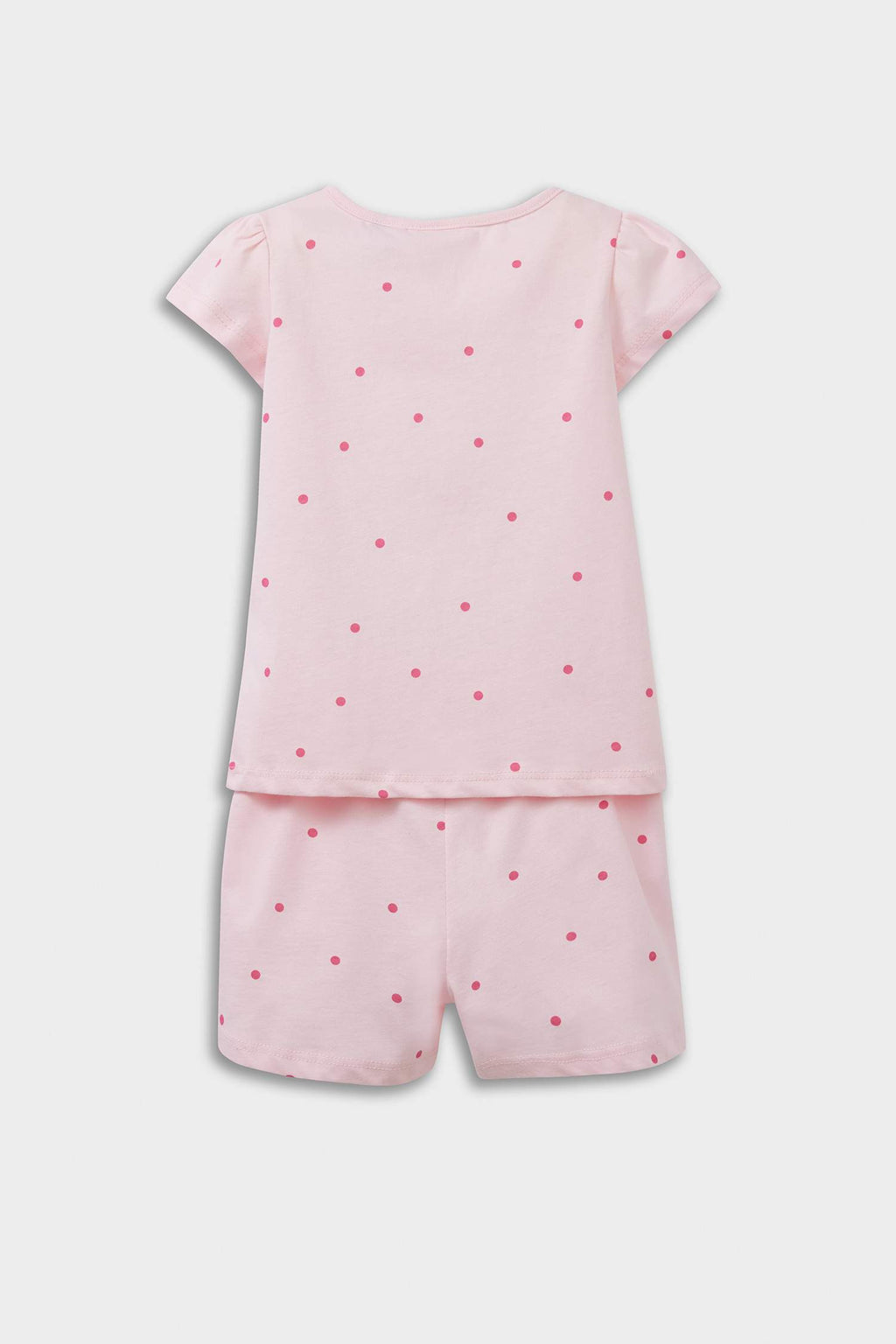 Baby Girl Disney Winnie The Pooh Pajama Set Short Sleeve Cotton Top Elastic Waist Shorts