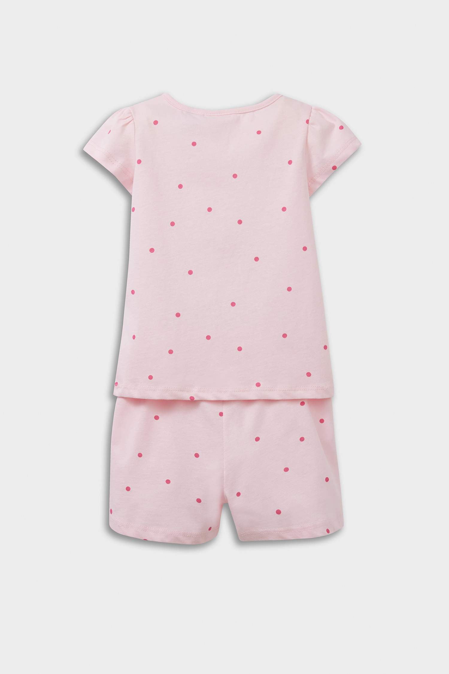 Baby Girl Disney Winnie The Pooh Pajama Set Short Sleeve Cotton Top Elastic Waist Shorts