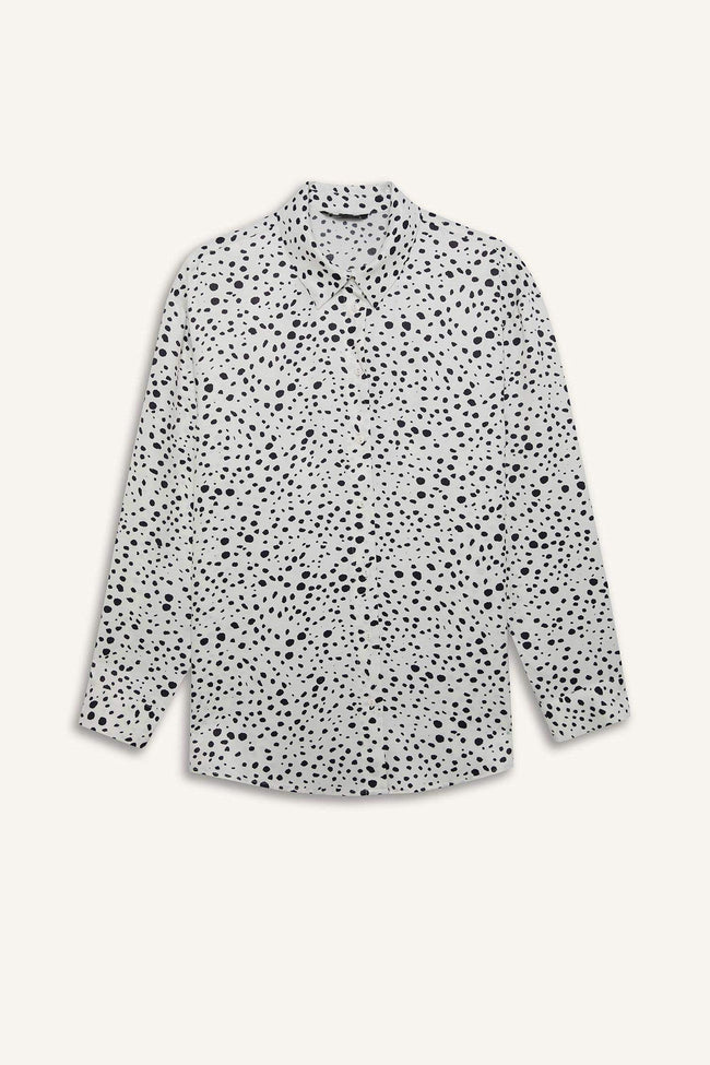 Regular Fit Satin Shirt Main Image