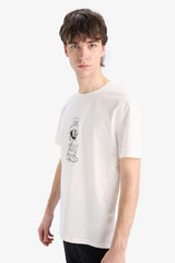 100% Cotton Looney Tunes Regular Fit Crew Neck Short Sleeve T-Shirt