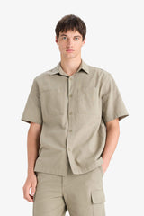 Relax Fit Summer Short Sleeve Shirt