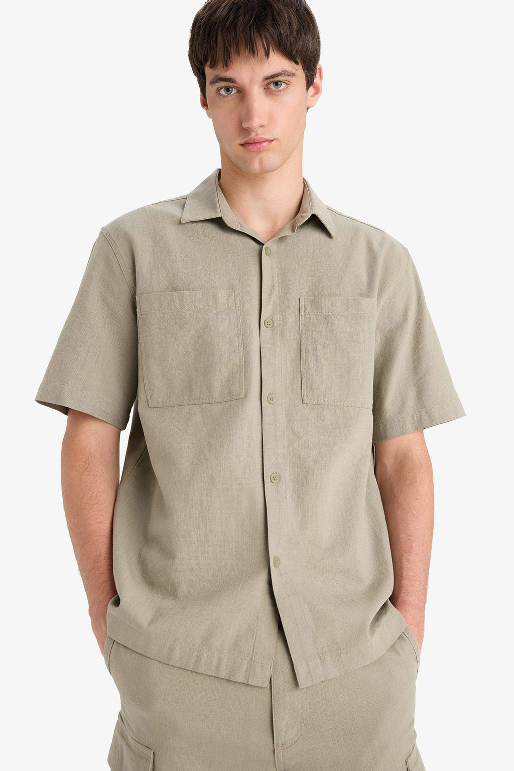 Relax Fit Summer Short Sleeve Shirt