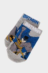 Boys Batman 2-Pack Cotton Ankle Socks