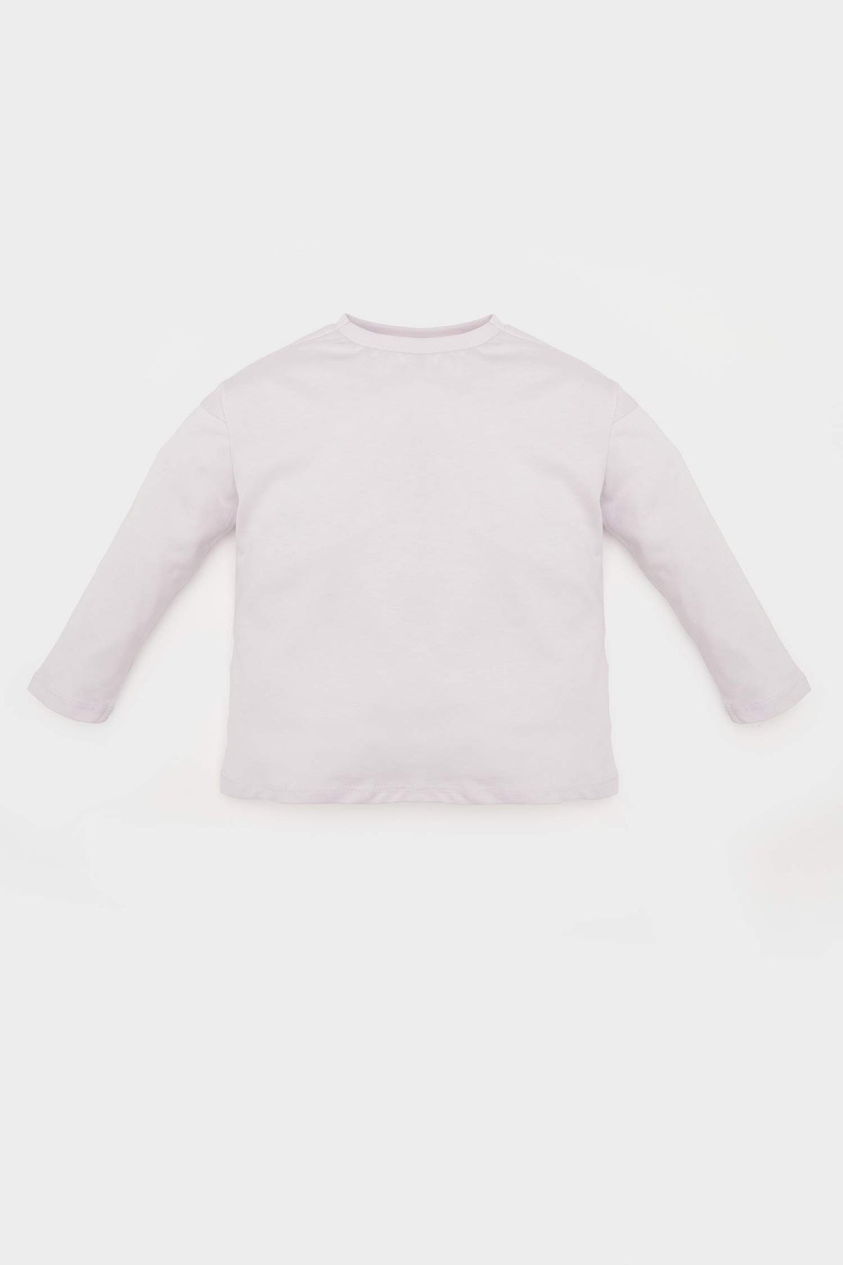 Baby Girl Crew Neck Long Sleeve T-Shirt
