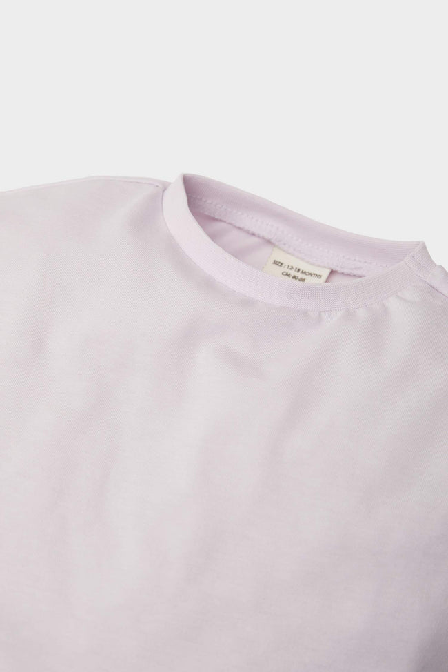 Baby Girl Crew Neck Long Sleeve T-Shirt Main Image