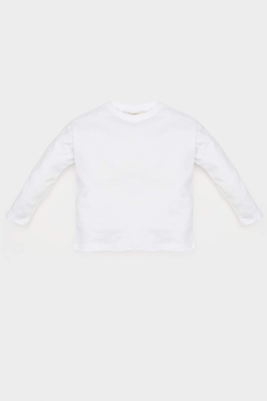 Baby Girl Crew Neck Long Sleeve T-Shirt