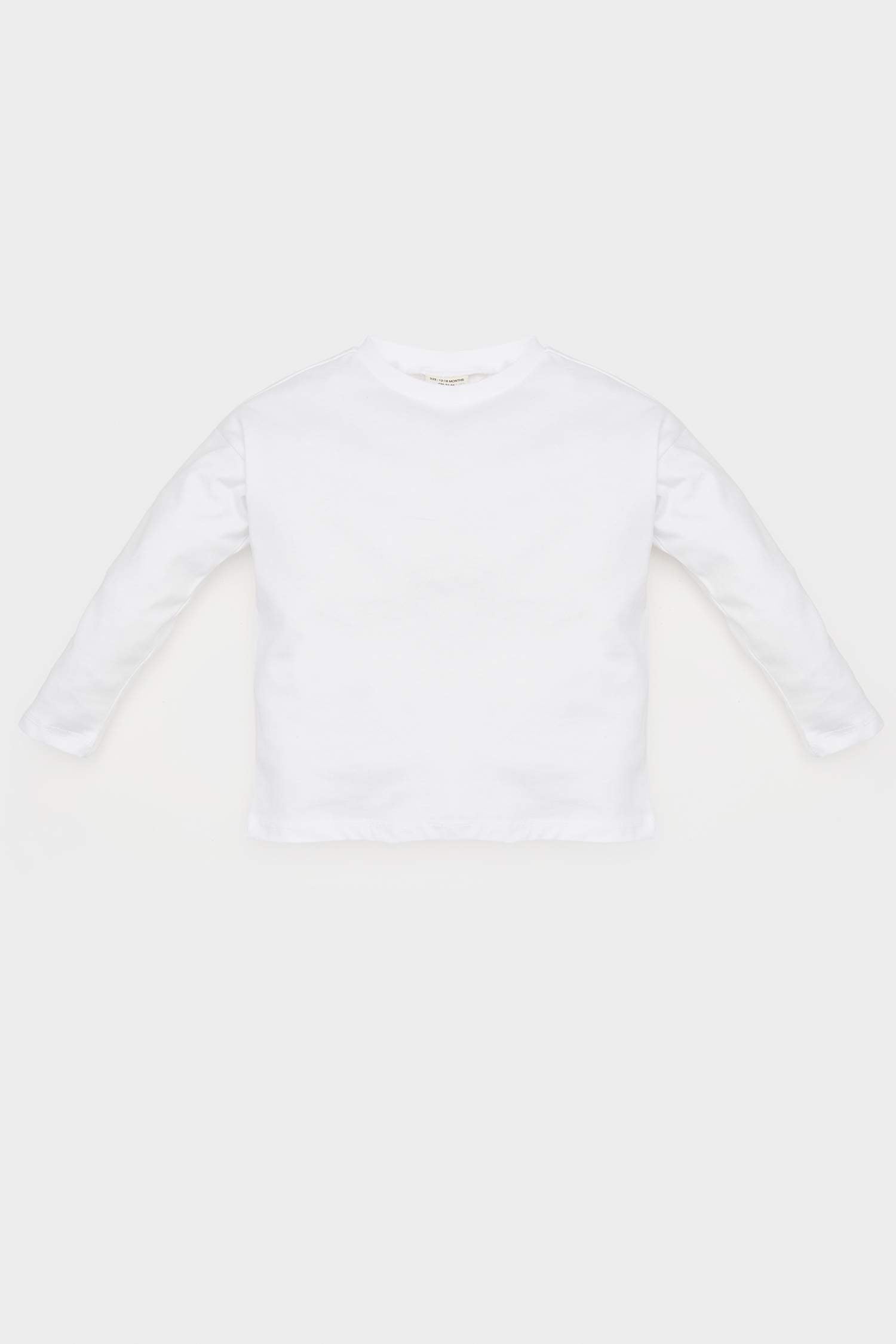 Baby Girl Crew Neck Long Sleeve T-Shirt