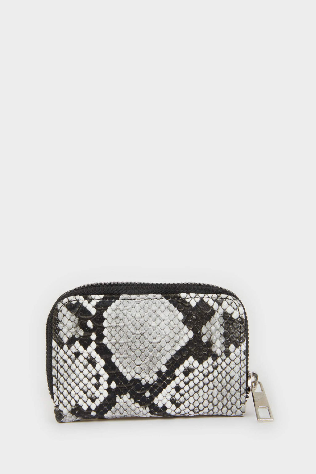 Women's Snake Pattern Zippered Coin Wallet