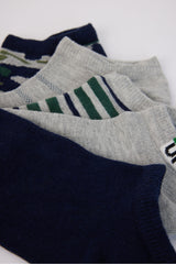 Boy 5-Pack Cotton Ankle Socks