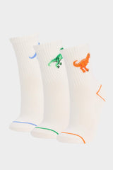 Boy 3-Pack Cotton Long Socks