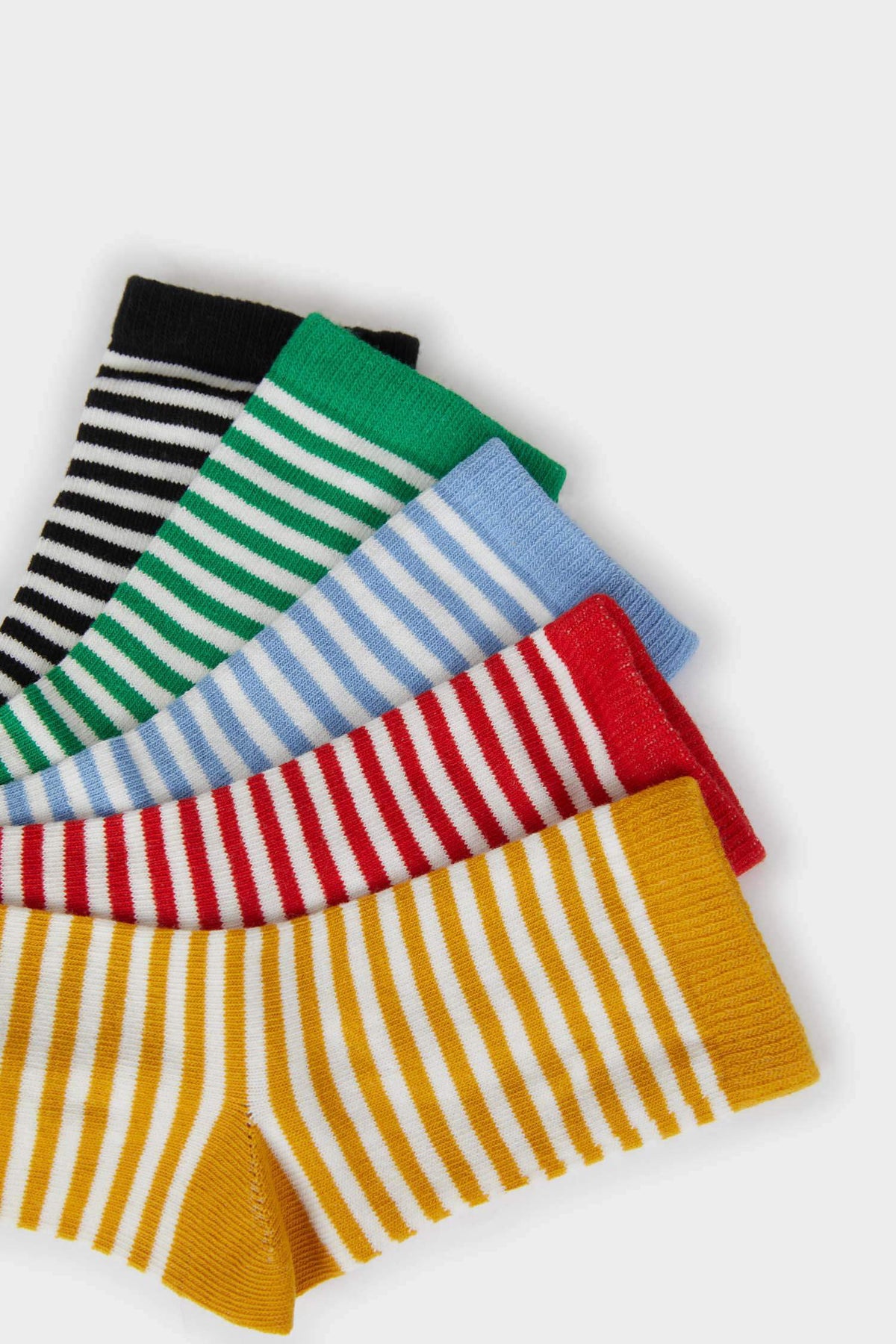 Boy 5 Pcs Cotton Long Socks