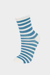 Boys Comfortable Elastic 3-Pack Cotton Long Socks