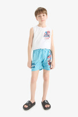 Boys Marvel Comics Swim Shorts