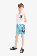 Boys Marvel Comics Swim Shorts