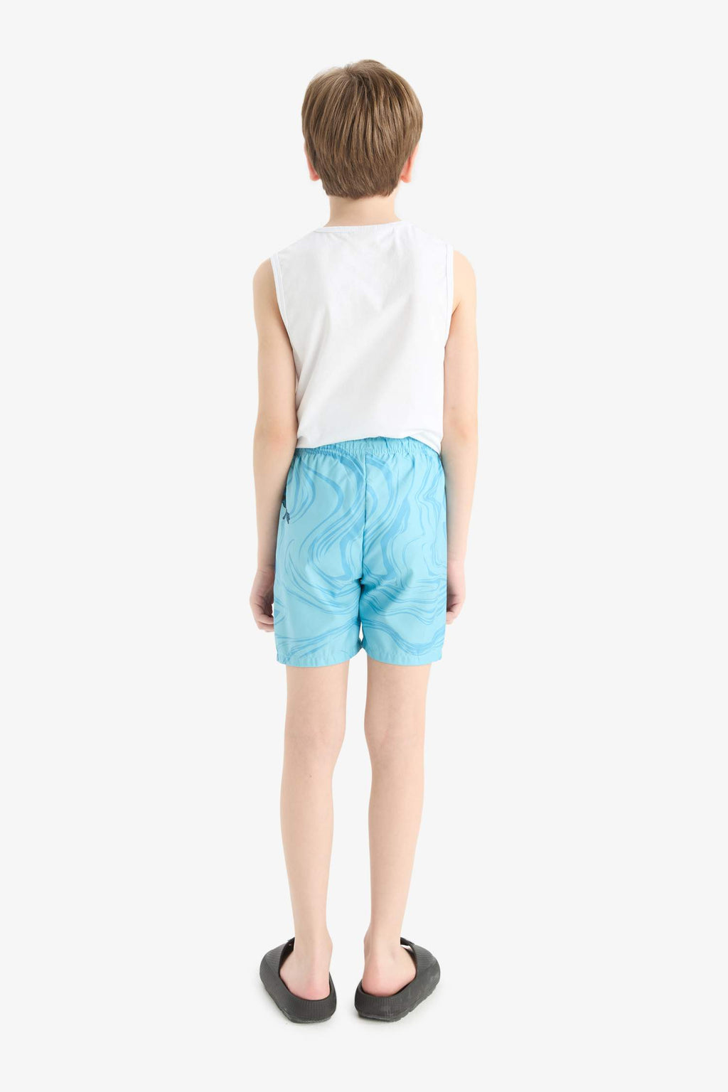 Boys Marvel Comics Swim Shorts