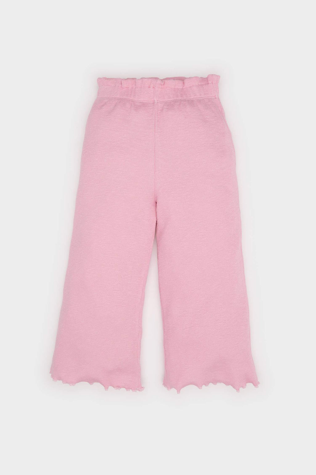 Baby Girl Wide Leg Wide Pleated Legs Eyelash Pants