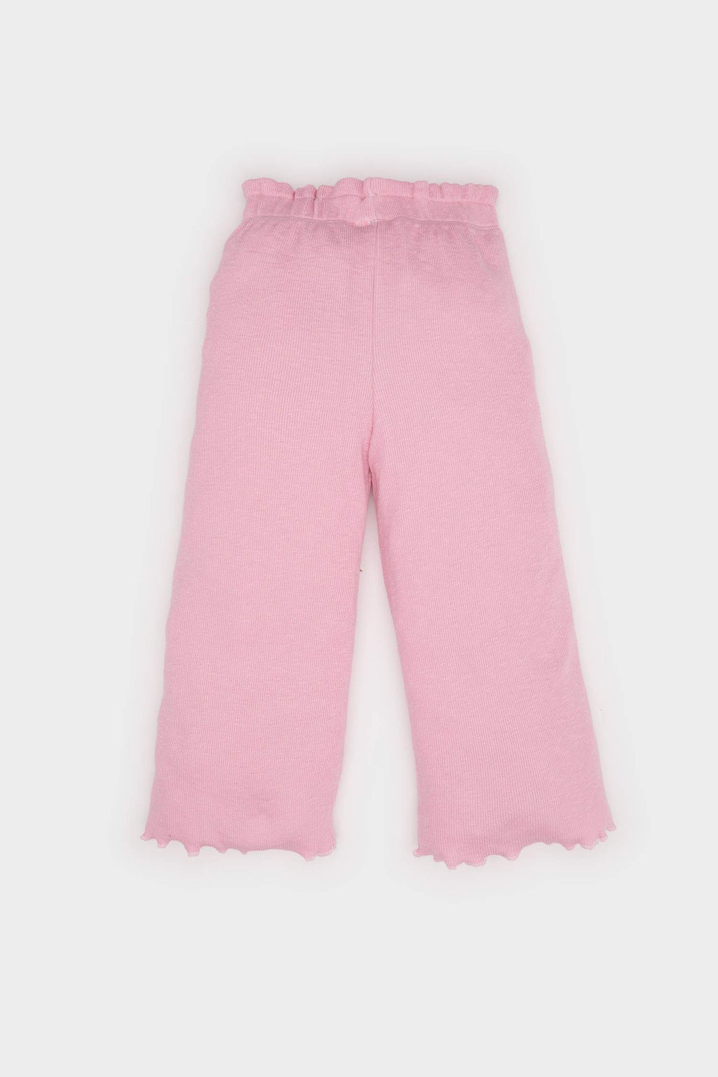 Baby Girl Wide Leg Wide Pleated Legs Eyelash Pants
