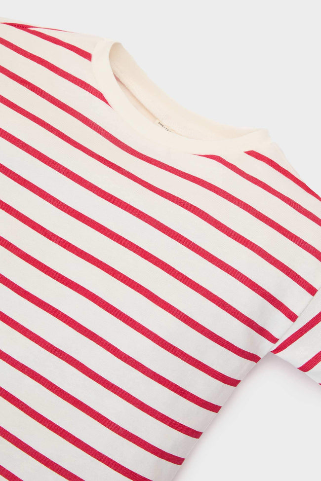 Girl Baby 2 Pcs Set Striped Long Sleeve T-shirt Spanish Leg Legs Hover Image